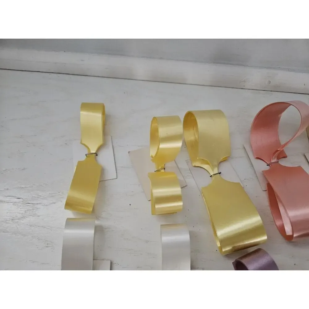 Ribbon Bows Craft Supplies Scrapbooking Embellishments‎ Gift Wrapping Multi